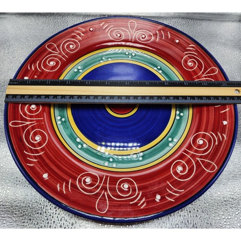 Pier 1 Hand Painted Earthenware 